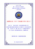 Khóa luận tốt nghiệp Tài chính Ngân hàng: Chất lượng dịch vụ ngân hàng điện tử dành cho khách hàng cá nhân tại Ngân hàng Thương mại cổ phẩn Đầu tư và Phát triển Việt Nam – Chi nhánh Thừa Thiên Huế