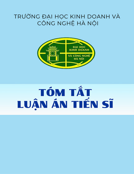 Tóm tắt Luận án Tiến sĩ: Hoàn thiện quản lý tài chính tại các trường đại học tư thục trên địa bàn thành phố Hà Nội