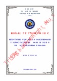 Khóa luận tốt nghiệp Quản trị kinh doanh: Phân tích hiệu quả hoạt động kinh doanh tại Công ty TNHH Thương Mại Tổng Hợp Phương Dung giai đoạn 2016-2018
