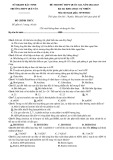 Đề thi thử THPT Quốc gia năm 2023 môn Sinh học có đáp án - Trường THPT Quế Võ 1, Bắc Ninh