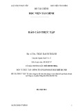 Báo cáo thực tập tốt nghiệp: Tổ chức công tác kế toán bán hàng và xác định kết quả kinh doanh tại Công ty cổ phần Xăng dầu Dầu khí Hà Nội