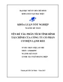 Khóa luận tốt nghiệp: Phân tích tình hình tài chính Công ty Cổ phần Cơ điện lạnh REE