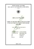 Khóa luận tốt nghiệp Quản lý tài nguyên thiên nhiên: Nghiên cứu tính thấm nước của một số loại hình sử dụng đất ở khu vực Núi Luốt, trường Đại học Lâm nghiệp