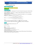 Tài liệu ôn tập chương Toán lớp 10 (Sách Kết nối tri thức với cuộc sống) - Chương 6: Hàm số, đồ thị và ứng dụng