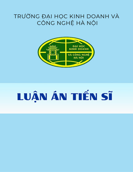 Luận án Tiến sĩ Kinh tế: Hoàn thiện quản lý tài chính tại các trường đại học tư thục trên địa bàn thành phố Hà Nội