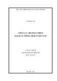 Luận án Tiến sĩ Kinh tế chính trị: Nhân lực cho phát triển hải quan thông minh ở Việt Nam