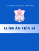 Luận án Tiến sĩ Y học: Nghiên cứu chức năng nhai trên bệnh nhân sau điều trị gãy xương hàm trên Le Fort I, Le Fort II và gò má cung tiếp