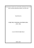 Luận án Tiến sĩ Nghệ thuật: Nghệ thuật minh họa báo Phong Hóa (1932-1936)