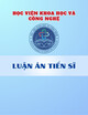 Luận án Tiến sĩ Khoa học vật chất: Ứng dụng số liệu sóng vô tuyến và mô hình số trị để nghiên cứu đánh giá một số thông số khí quyển tại một số khu vực của Việt Nam