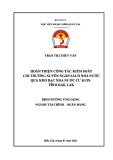 Đề án tốt nghiệp: Hoàn thiện công tác kiểm soát chi thường xuyên ngân sách nhà nước qua Kho bạc Nhà nước Cư Kuin, tỉnh Đắk Lắk