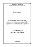 Luận án Tiến sĩ Kinh tế học: Tiếp cận Machine Learning trong quản trị danh mục trên thị trường chứng khoán Việt Nam