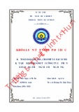 Khóa luận tốt nghiệp Kế toán-Kiểm toán: Kế toán doanh thu, chi phí và xác định kết quả kinh doanh của công ty cổ phần xây dựng thương mại Hương Đồng