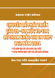 Chuyên đề phát triển câu mức độ VD-VDC đề tham khảo thi tốt nghiệp THPT BGD năm 2024