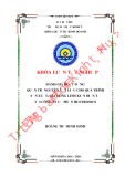 Khóa luận tốt nghiệp Quản trị kinh doanh: Đánh giá hoạt động quản trị nguyên vật liệu cho quá trình sản xuất và gia công linh kiện điện tử tại công ty cổ phần Huetronics