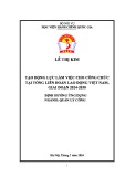 Đề án tốt nghiệp: Tạo động lực làm việc cho công chức tại Tổng Liên đoàn Lao động Việt Nam