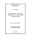 Luận văn Thạc sĩ Kế toán: Hoàn thiện công tác kiểm soát chi thường xuyên tại Sở Tài chính thành phố Đà Nẵng