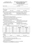 Đề thi thử tốt nghiệp THPT năm 2023 môn Địa lí có đáp án - Trường THPT Quế Võ số 3, Bắc Ninh