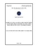 Luận án Tiến sĩ Kỹ thuật điều khiển và tự động hóa: Nghiên cứu nâng cao chất lượng truyền thông và ứng dụng thuật toán học sâu tăng cường trong điều hướng tối ưu cho robot di động