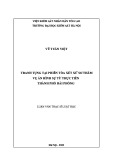 Luận văn Thạc sĩ Luật học: Tranh tụng tại phiên toà xét xử sơ thẩm vụ án hình sự từ thực tiễn tại thành phố Hải Phòng
