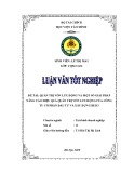 Luận văn tốt nghiệp: Quản trị vốn lưu động và một số giải pháp nâng cao hiệu quả quản trị vốn lưu động của Công ty Cổ phần Đầu tư và xây dựng HUD3