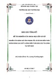 Đề tài khoa học cấp cơ sở: Nghiên cứu đánh giá tính trọng yếu và rủi ro kiểm toán nhằm nâng cao chất lượng kiểm toán báo cáo tài chính tại Việt Nam