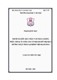 Luận án Tiến sĩ Y học: Đánh giá kết quả thay van hai lá bằng phẫu thuật ít xâm lấn có nội soi hỗ trợ qua đường ngực phải tại Bệnh viện Bạch Mai