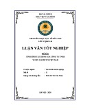 Luận văn tốt nghiệp: Tình hình tài chính của Công ty TNHH Yusen Logistics Việt Nam