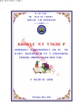 Khóa luận tốt nghiệp: Đánh giá của khách hàng về chất lượng dịch vụ ngân hàng điện tử tại Ngân hàng VPbank – Phòng giao dịch Bến Ngự