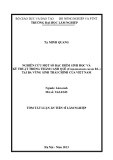 Tóm tắt Luận án Tiến sĩ Lâm nghiệp: Nghiên cứu một số đặc điểm sinh học và kỹ thuật trồng thâm canh Quế (Cinnamomum cassia BL.) tại ba vùng sinh thái chính của Việt Nam