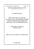 Tóm tắt Luận án Tiến sĩ Y tế công cộng: Thực trạng thừa cân, béo phì, yếu tố nguy cơ và tỷ trọng một số nhóm vi khuẩn chí đường ruột ở học sinh trung học cơ sở tại thành phố Hà Nội