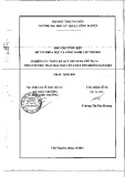 Báo cáo tổng kết đề tài khoa học và công nghệ cấp trường: Nghiên cứu thiết kế quy trình mạ phủ Ni, Cu theo phương pháp hóa học lên chất nền không dẫn điện