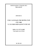 Khóa luận tốt nghiệp: Cuộc cách mạng thị trường ở Mỹ (1793 -1860) và tác động đến lịch sử nước Mỹ