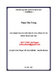 Luận văn Thạc sĩ Tài chính ngân hàng: Xác định cơ cấu vốn tối ưu của Công ty cổ phần Than Cọc Sáu