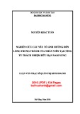 Luận văn Thạc sĩ Quản trị kinh doanh: Nghiên cứu các yếu tố ảnh hƣởng đến lòng trung thành của nhân viên tại Công ty trách nhiệm hữu hạn Nam Nung