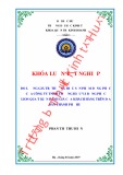 Khóa luận tốt nghiệp Quản trị kinh doanh: Đo lường giá trị thương hiệu sản phẩm đồng phục của công ty TNHH Thương hiệu và Đồng phục LION qua ý kiến đánh giá của khách hàng trên địa bàn thành phố Huế