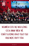 Luận văn Thạc sĩ Quản trị kinh doanh: Nghiên cứu sự hài lòng của sinh viên về chất lượng đào tạo tại Đại học Duy Tân