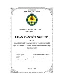 Luận văn tốt nghiệp ngành Kế toán doanh nghiệp: Kế toán bán hàng và xác định kết quả bán hàng tại công ty Cổ Phần Thương Mại Trường Ngân