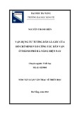 Tóm tắt luận văn Thạc sĩ Triết học: Vận dụng tư tưởng dân là gốc của Hồ Chí Minh vào công tác dân vận ở Đà Nẵng hiện nay