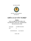 Luận văn tốt nghiệp: Nâng cao hiệu quả huy động vốn tại NHNo & PTNT Việt Nam - Chi nhánh Kv Bãi Cháy Quảng Ninh