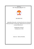 Luận văn Thạc sĩ Quản lý công: Bồi dưỡng công chức cấp xã đáp ứng yêu cầu xây dựng chính quyền điện tử hướng tới chính quyền số tại huyện Ea Kar, tỉnh Đắk Lắk
