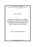 Luận văn Thạc sĩ Kinh tế: Đánh giá sự đồng ý của xã hội về thuế Bảo vệ môi trường đối với mặt hàng xăng dầu ở Việt Nam - Trường hợp Tp. Hồ Chí Minh
