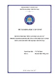 Đề tài khoa học cấp cơ sở: Phương pháp học tiếng Anh 