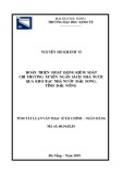 Tóm tắt luận văn Thạc sĩ Tài chính ngân hàng: Hoàn thiện hoạt động kiểm soát chi thường xuyên ngân sách nhà nước qua kho bạc nhà nước Đắk Song, tỉnh Đắk Nông