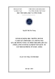 Luận văn Thạc sĩ Sinh học: Đánh giá động học trưởng thành và kết quả phôi học của trứng non qua hệ thống nuôi cấy phôi theo dõi liên tục (Time lapse system) tại Bệnh viện Quốc tế Sản Nhi Hải Phòng từ 8/2023 - 8/2024