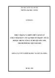 Khóa luận tốt nghiệp đại học ngành Y đa khoa: Thực trạng và kiến thức quản lý chất thải rắn y tế tại một số Trạm Y tế xã thuộc Trung tâm Y tế huyện Sóc Sơn, thành phố Hà Nội năm 2022