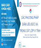 Báo cáo khoa học: Tối ưu hóa sử dụng thuốc cản quang trong chụp CTA