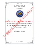 Khóa luận tốt nghiệp Kế toán-Kiểm toán: Thực trạng kế toán doanh thu và xác định kết quả kinh doanh tại Công ty cổ phần kỹ nghệ thực phẩm Á Châu