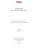 Master's thesis of Design: Screening Embodiment: Let’s play video and observable play experiences