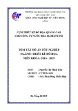 Tóm tắt Đồ án tốt nghiệp Thiết kế đồ họa: Cụm thiết kế đồ họa quảng cáo cho công ty nước hoa Florentino
