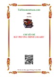 Chuyên đề Bất phương trình logarit